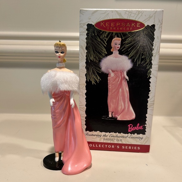 Hallmark Barbie Doll Ornament - Featuring the Enchanted Evening - Picture 1 of 7